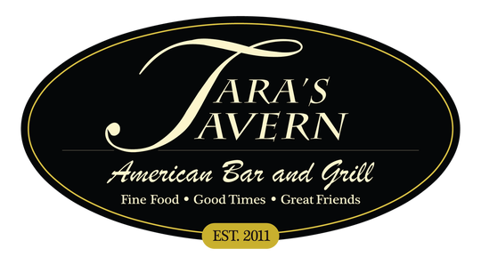 An image of a logo for Tara's Tavern